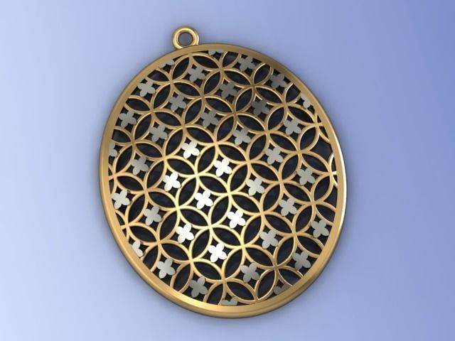 Pendant T01054 3D print model_1