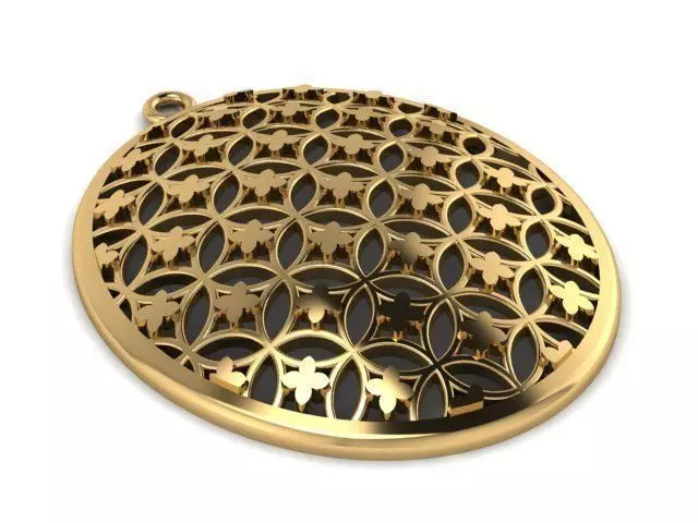 Pendant T01054 3D print model_0