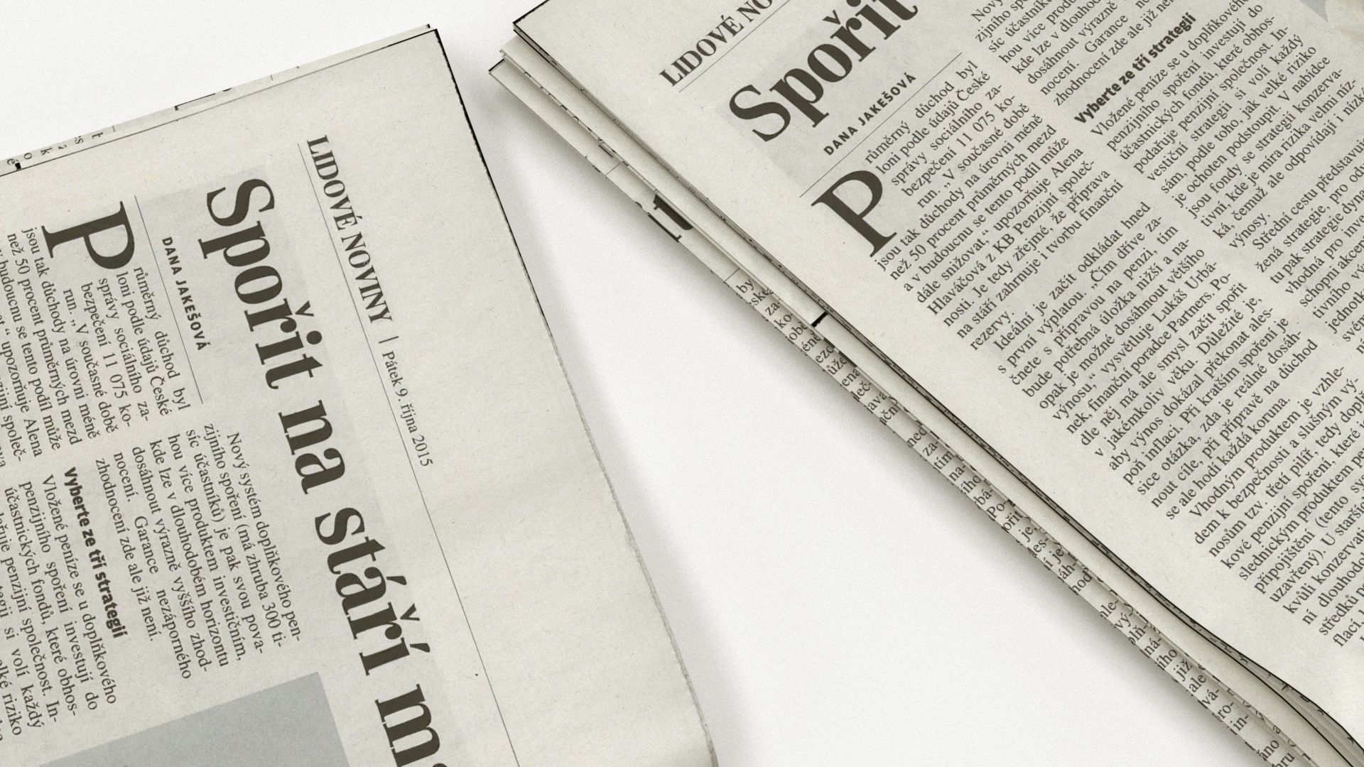 newspaper two newspapers 3D model_2