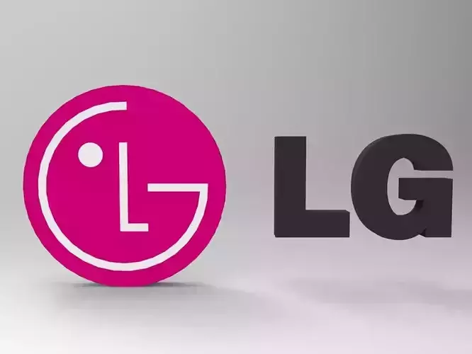 LG Logo Low-poly 3D model