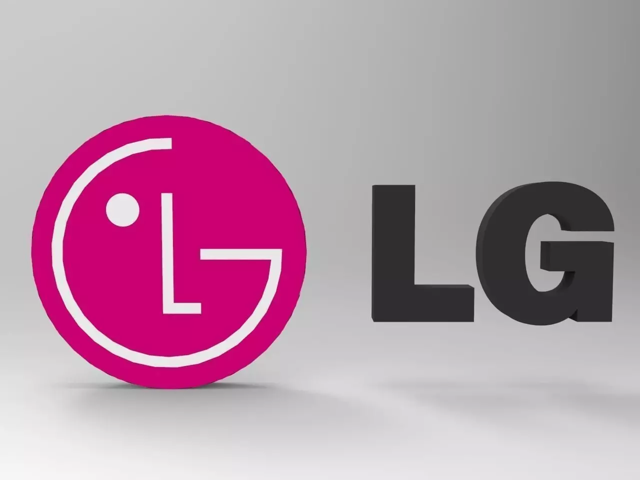 LG Logo Low-poly 3D model_0