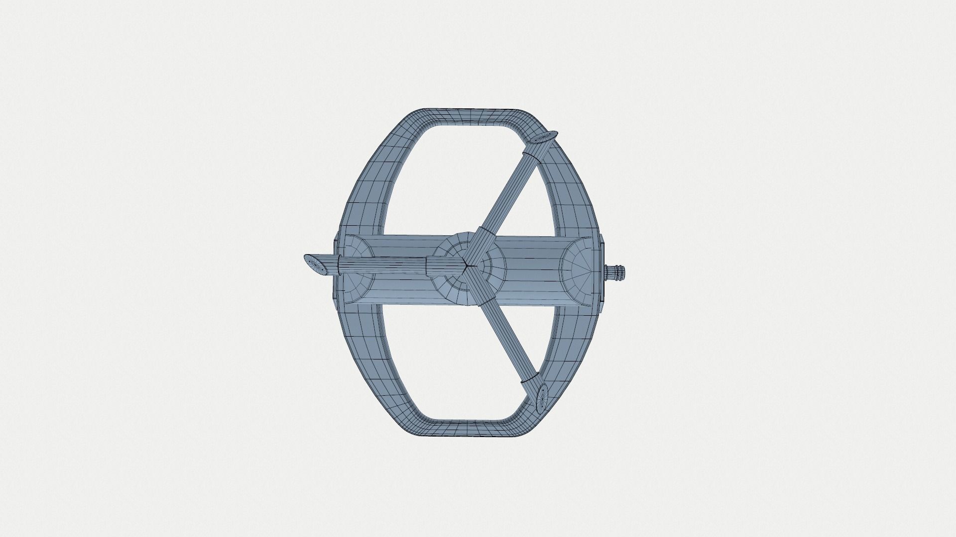 Karcher Circular Sprinkler Low-poly 3D model_11
