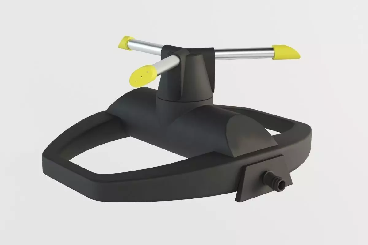 Karcher Circular Sprinkler Low-poly 3D model_0