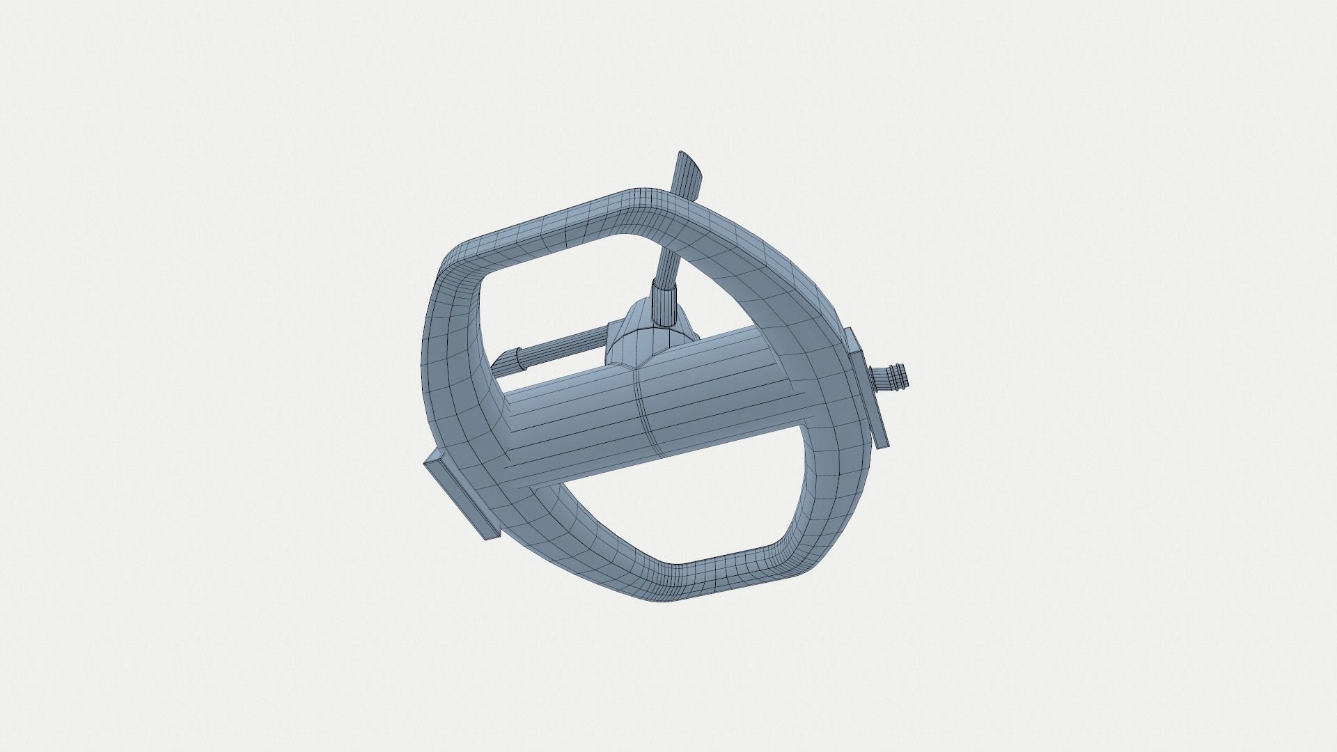 Karcher Circular Sprinkler Low-poly 3D model_13