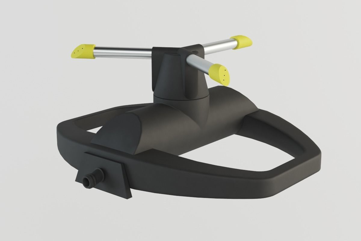 Karcher Circular Sprinkler Low-poly 3D model_9