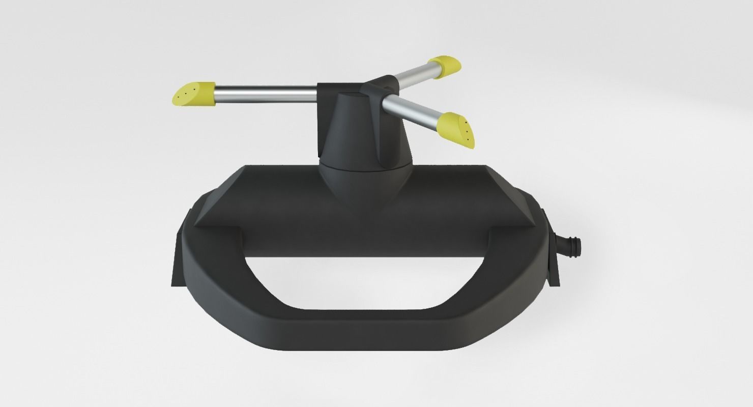 Karcher Circular Sprinkler Low-poly 3D model_2