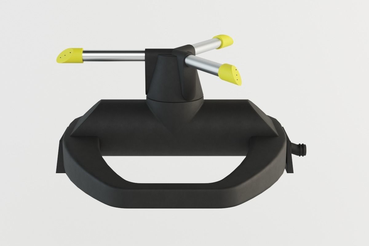 Karcher Circular Sprinkler Low-poly 3D model_6