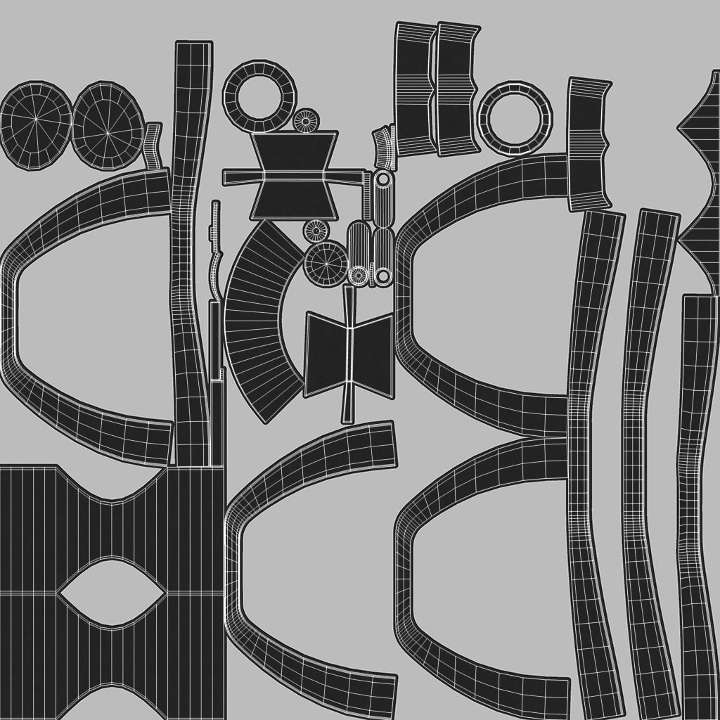 Karcher Circular Sprinkler Low-poly 3D model_7