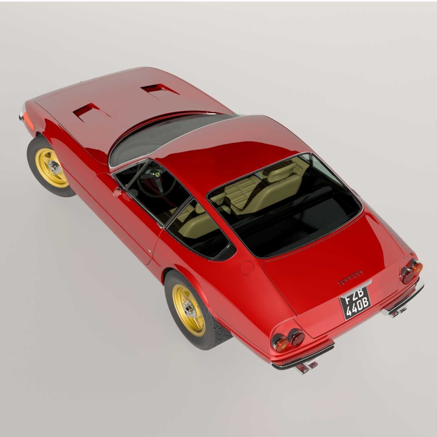Ferrari 365 GTB 4 Daytona 3D model_4