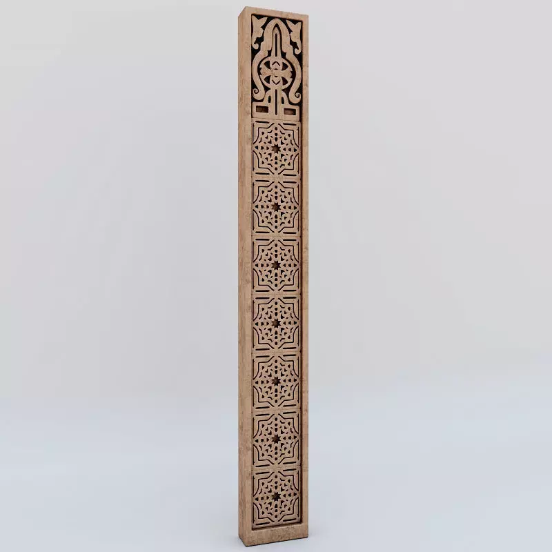 islamic ornament 3D model_0