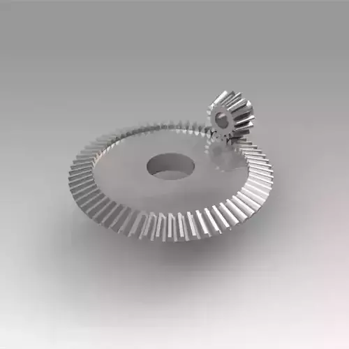Pinion conical 3D model