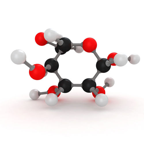 Glucose Molecular  3D model