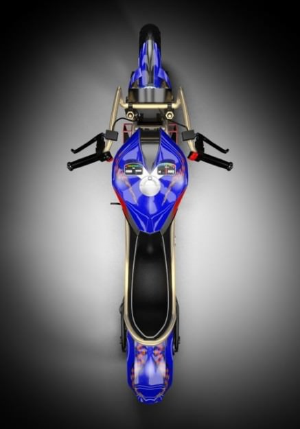 Concept Bike S1 Chopper 3D model_4