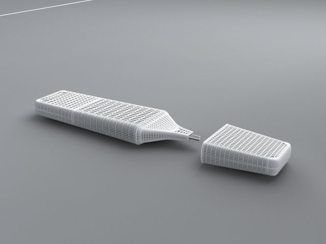 Highlighter Pen 3D model_4