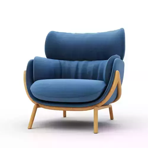 armchair Nichetto Elysia 3D model