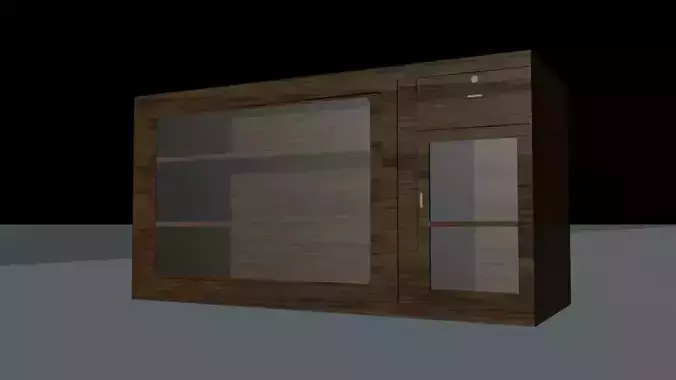 Wooden Showcase