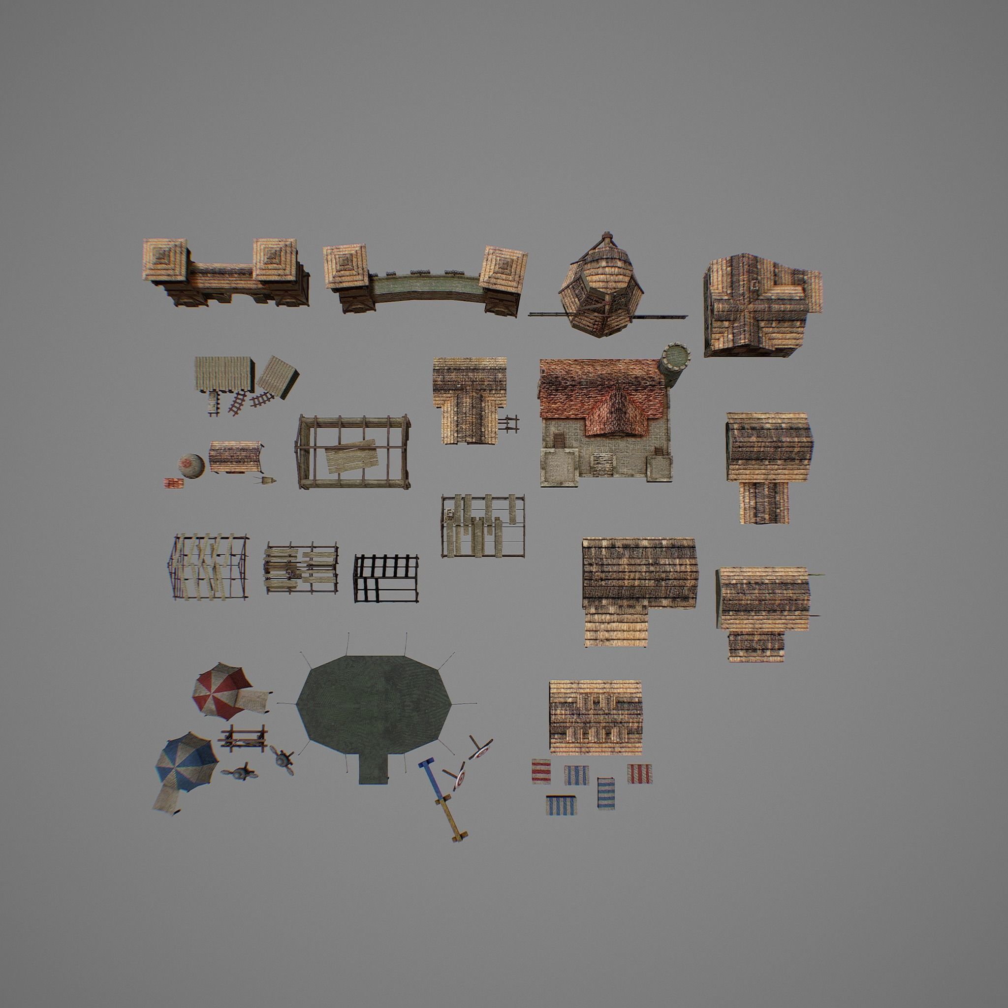 Vollage L2 Low-poly 3D model_7