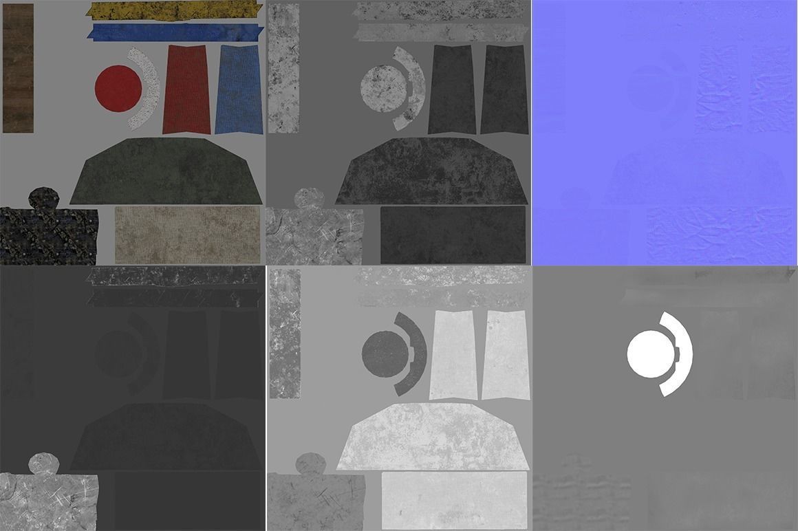 Vollage L2 Low-poly 3D model_3