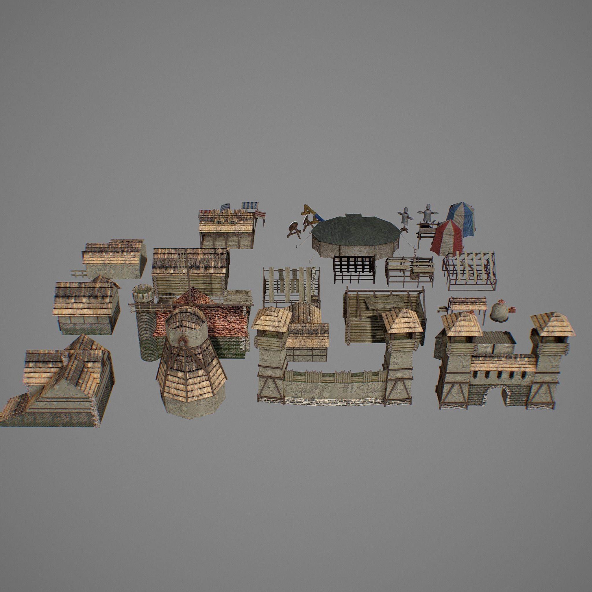 Vollage L2 Low-poly 3D model_8