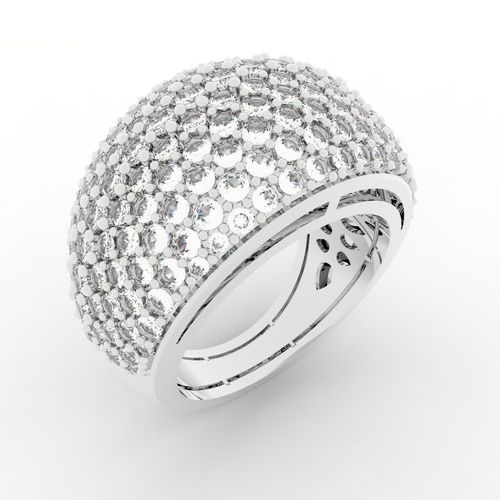 Ring Diamond Glamour 3D print model