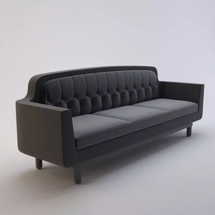 Simon Legald Onkel Sofa - Corona Renderer 3D model_0