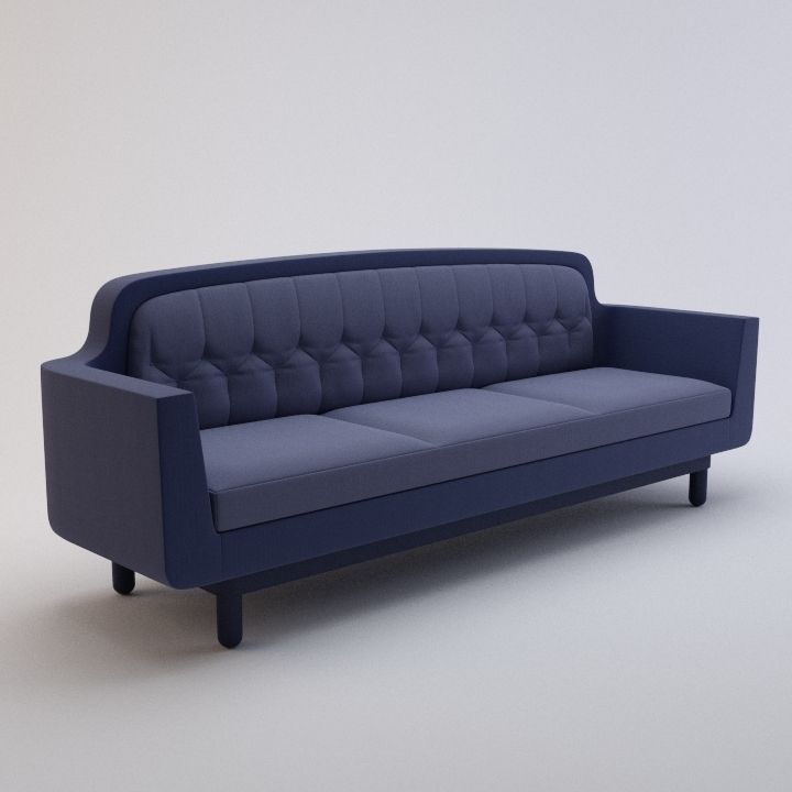Simon Legald Onkel Sofa - Corona Renderer 3D model_3