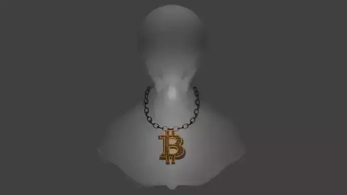 Bitcoin Necklace