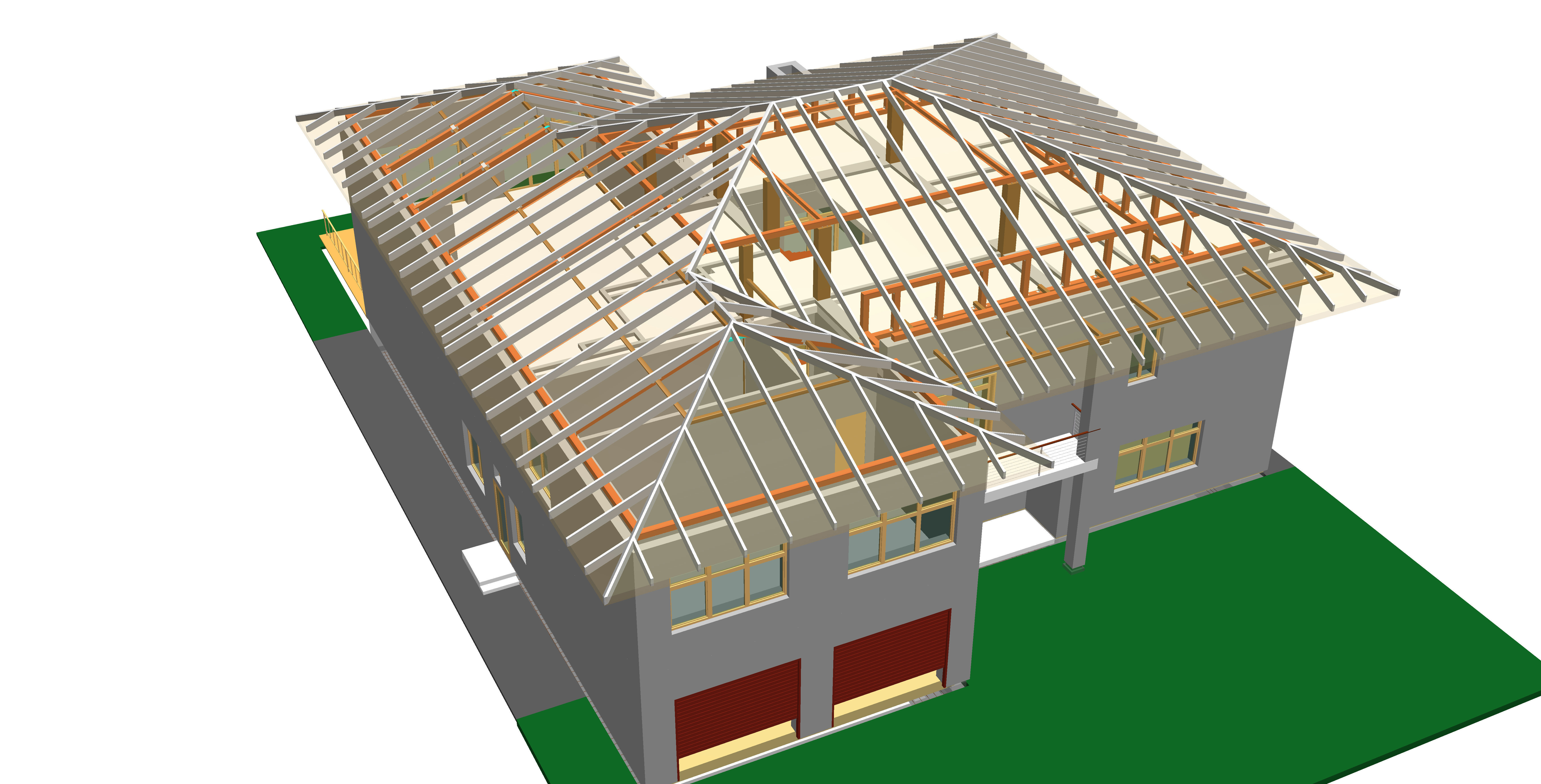 House 650m2 3D model_4