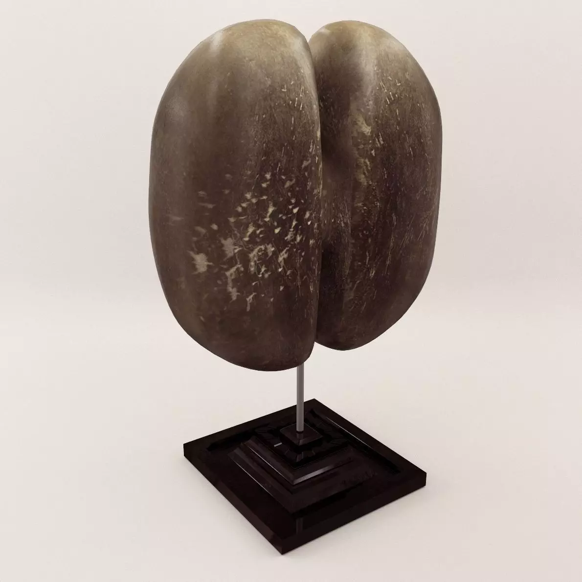 Sculpture Coco de Mare - Around 1900 3D model_0