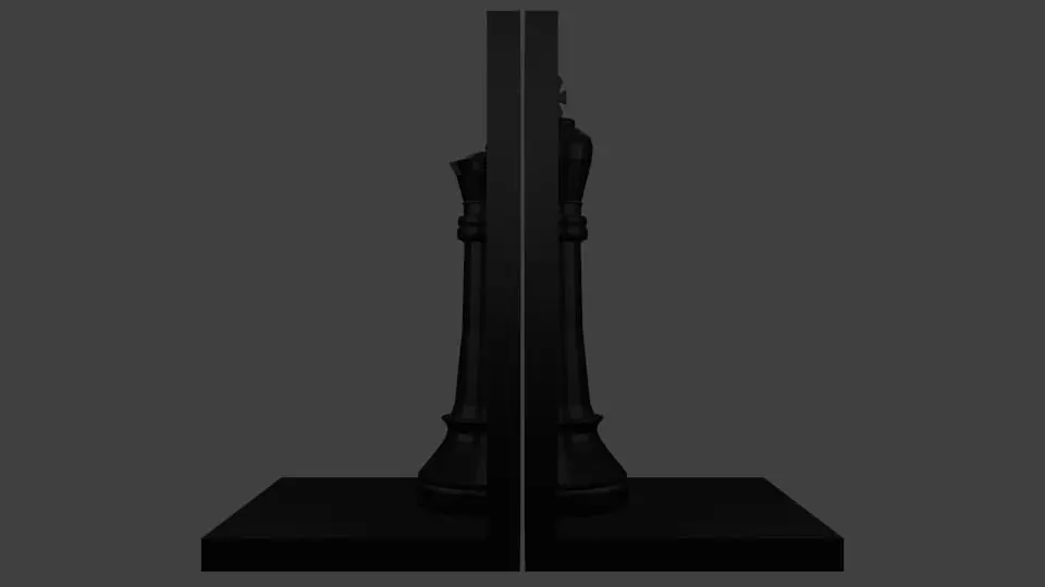 Chess Bookend 3D print model