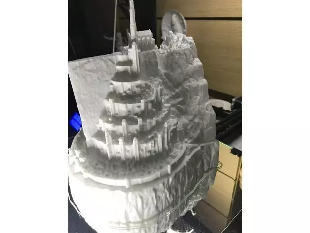 Minas Tirith Free 3D print model_0
