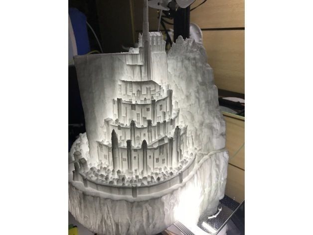 Minas Tirith Free 3D print model_4