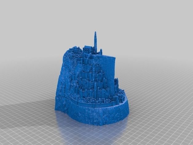 Minas Tirith Free 3D print model_6
