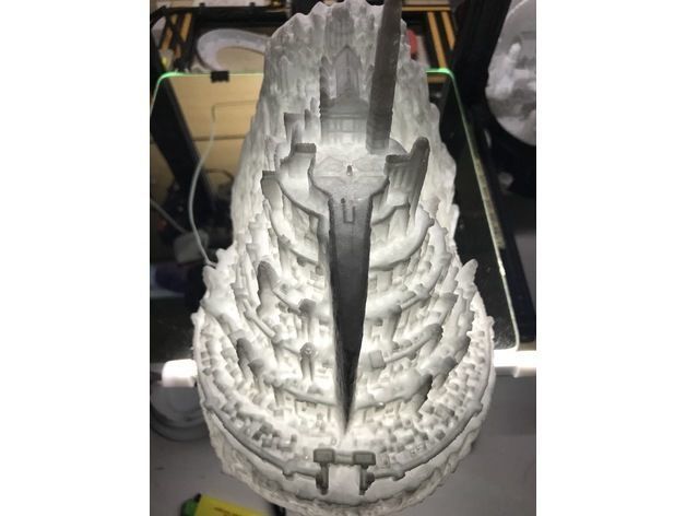 Minas Tirith Free 3D print model_5