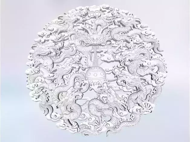  Emperor Dragons 3D print model