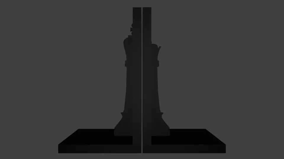 Chess Bookend 2 3D print model