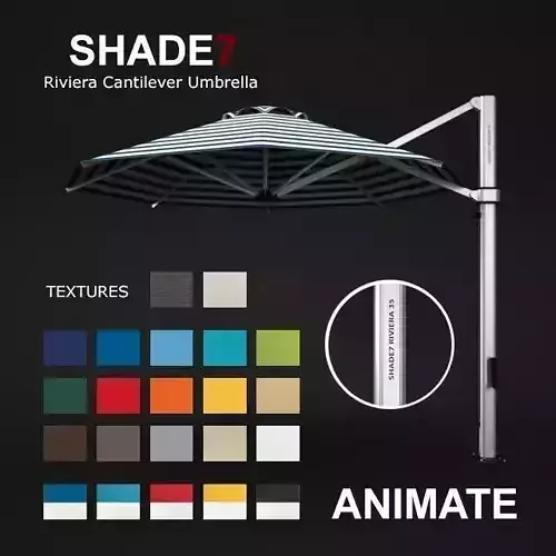 Shade7 Riviera Cantilever Umbrella