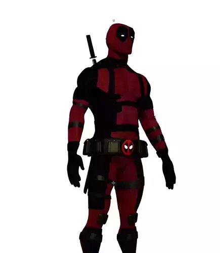 deadpool 3D print model