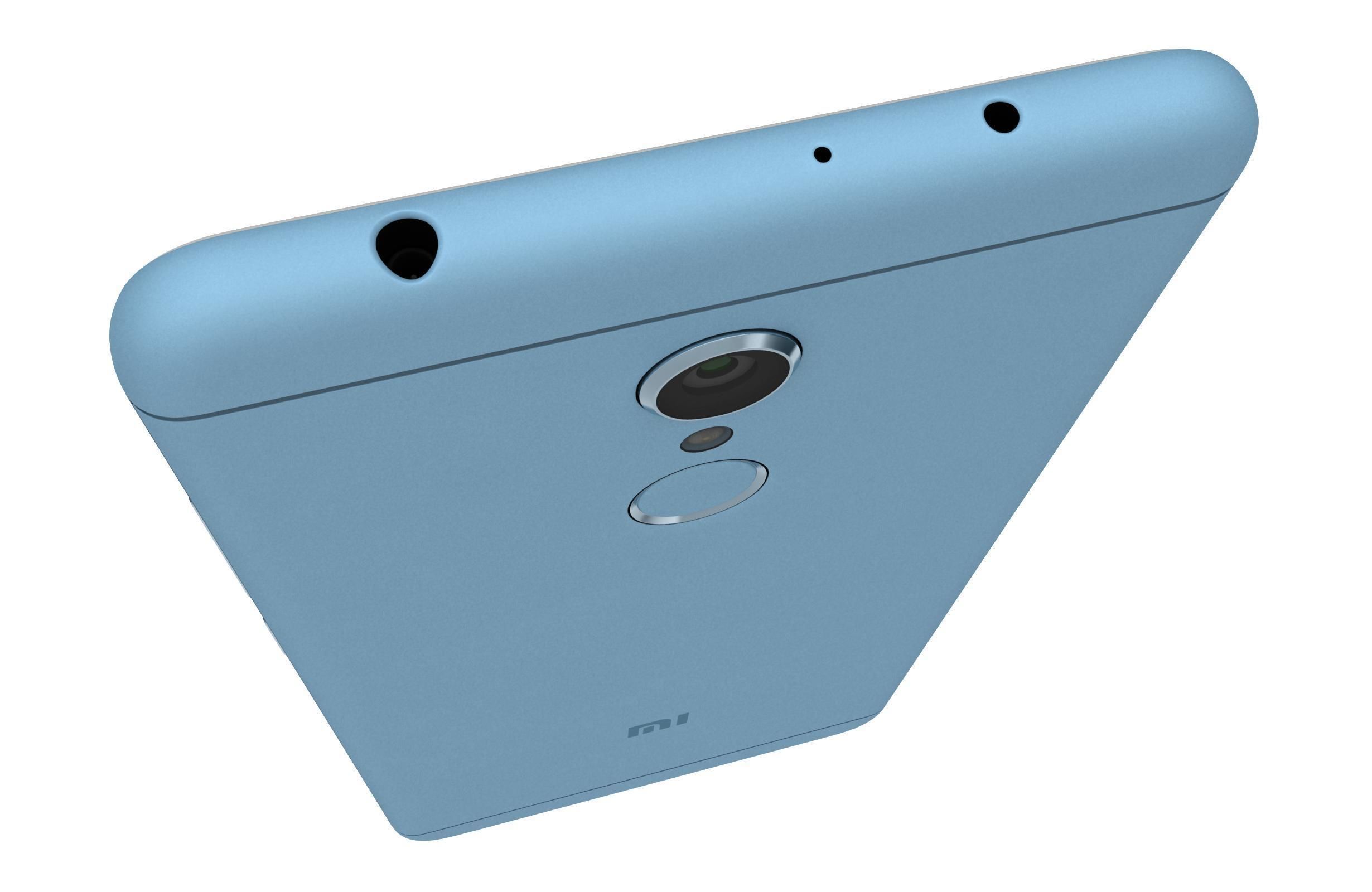 Xiaomi Redmi 5 Light Blue 3D model_8