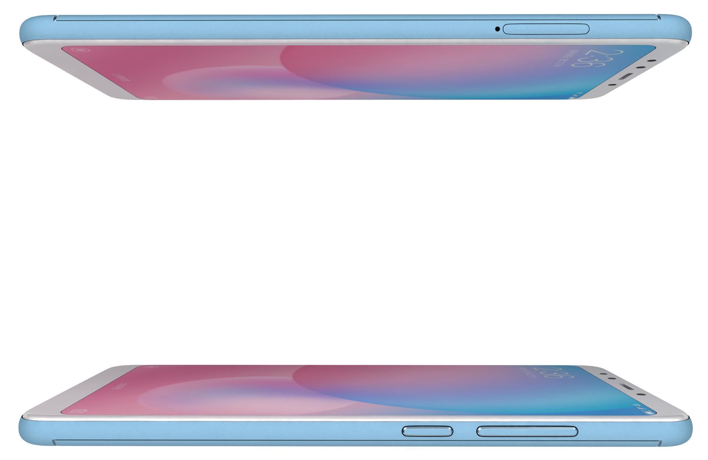 Xiaomi Redmi 5 Light Blue 3D model_2