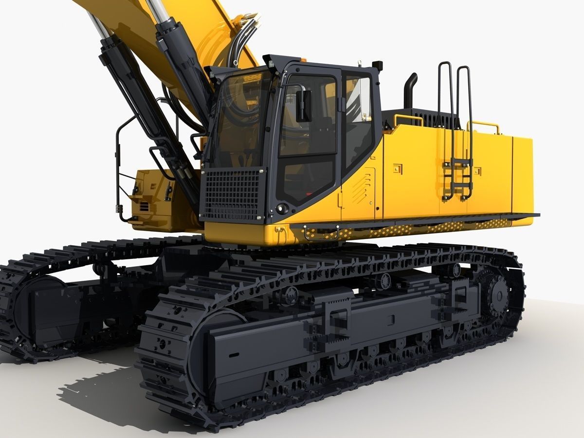 Collection Heavy Vehicle Industrial 02 3D model_29