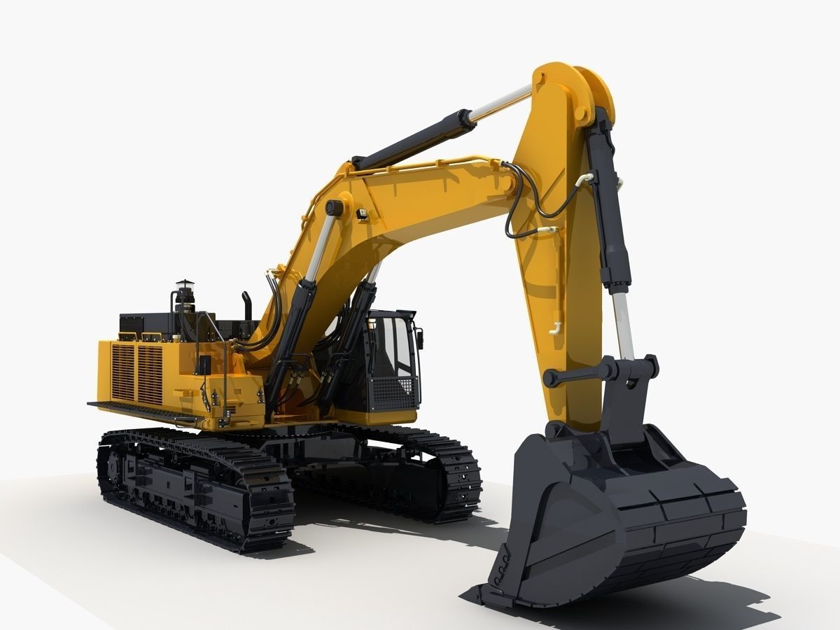 Collection Heavy Vehicle Industrial 02 3D model_26