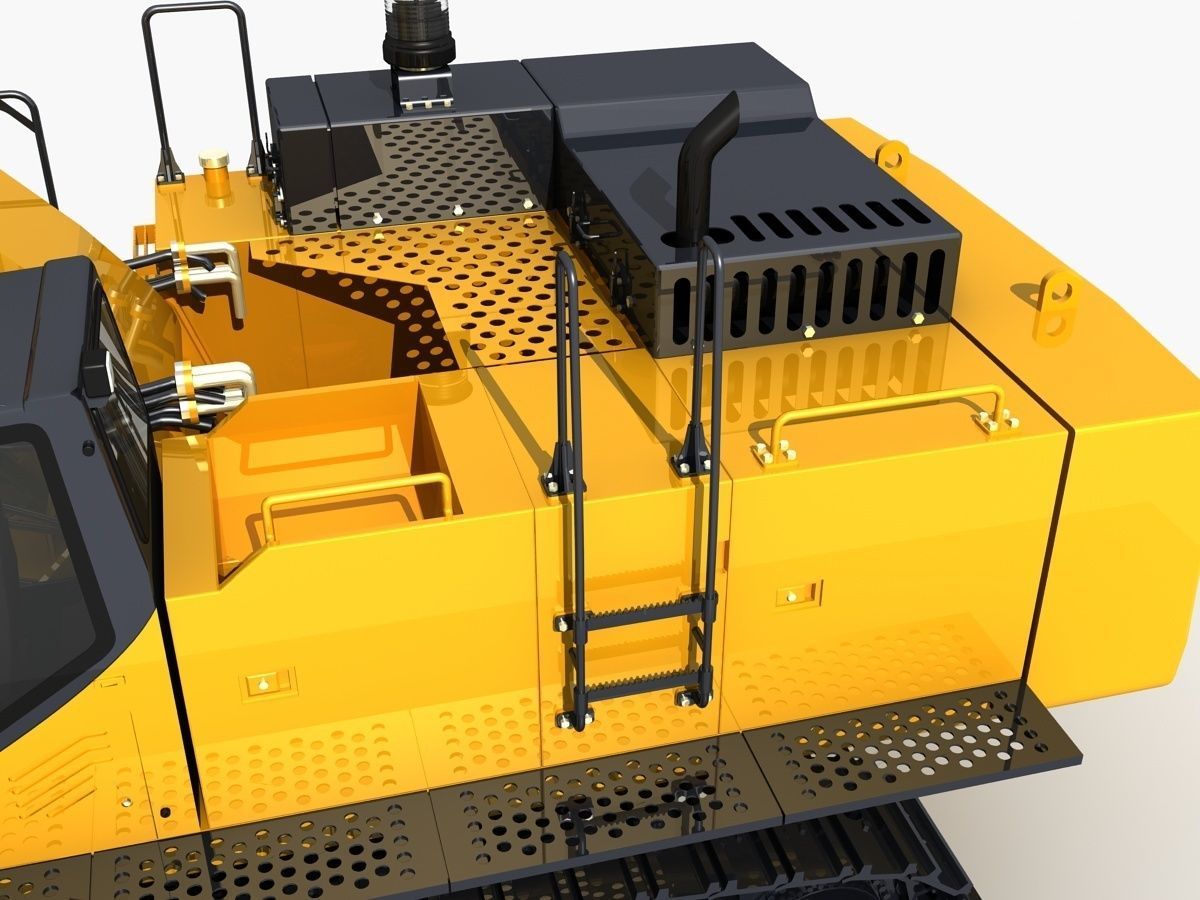 Collection Heavy Vehicle Industrial 02 3D model_35