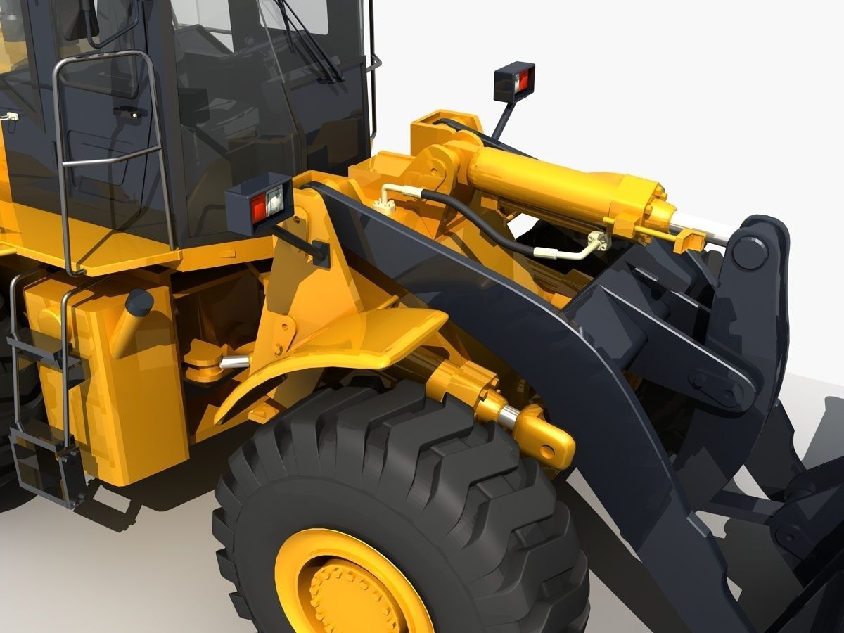 Collection Heavy Vehicle Industrial 02 3D model_62