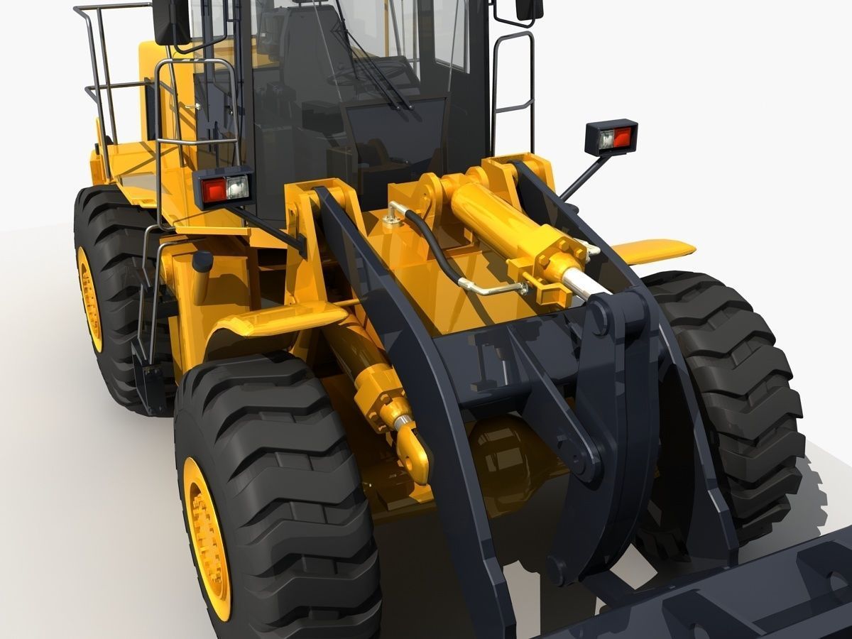 Collection Heavy Vehicle Industrial 02 3D model_65