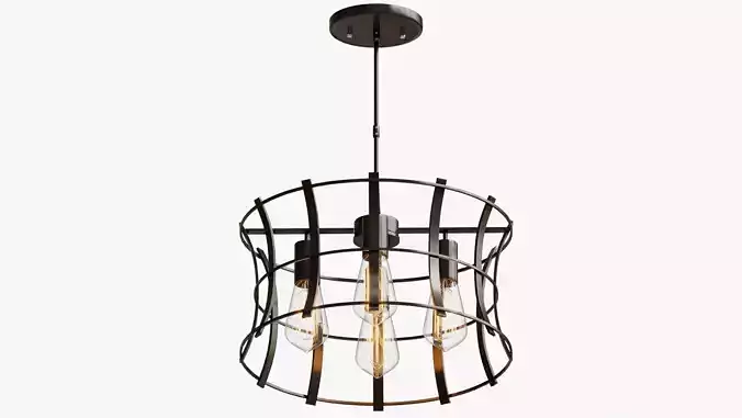 Chandelier loft medieval torch chandelier