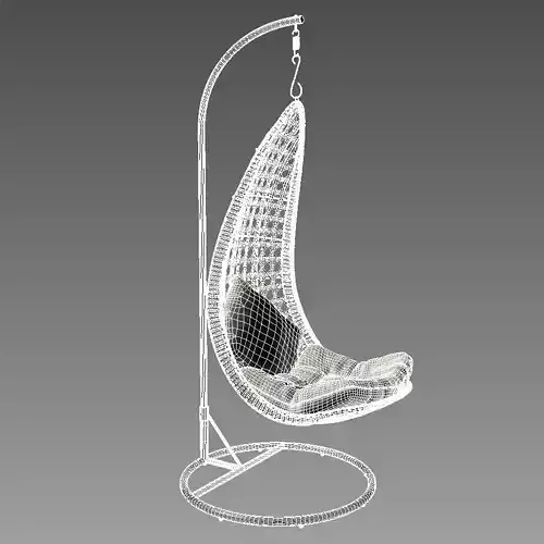 Mail Garden Hang Chair - Vray Corona Render 3D model