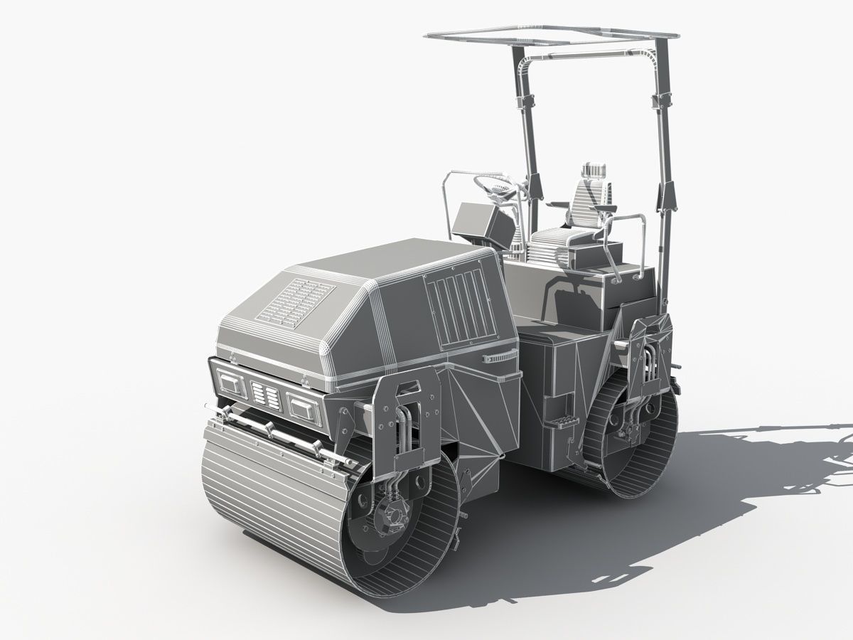 Collection Construction Vehicles 04 3D model_97