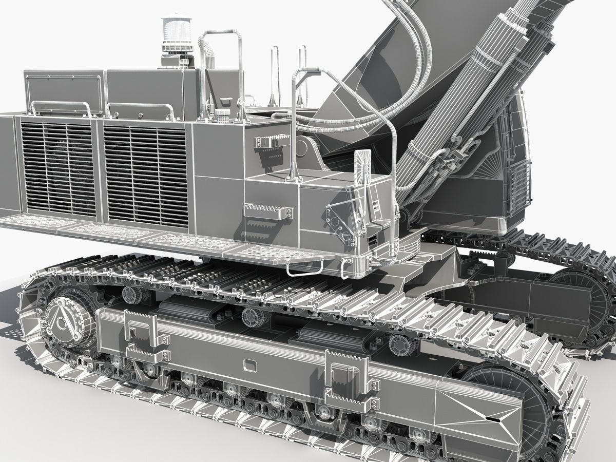 Collection Construction Vehicles 04 3D model_68