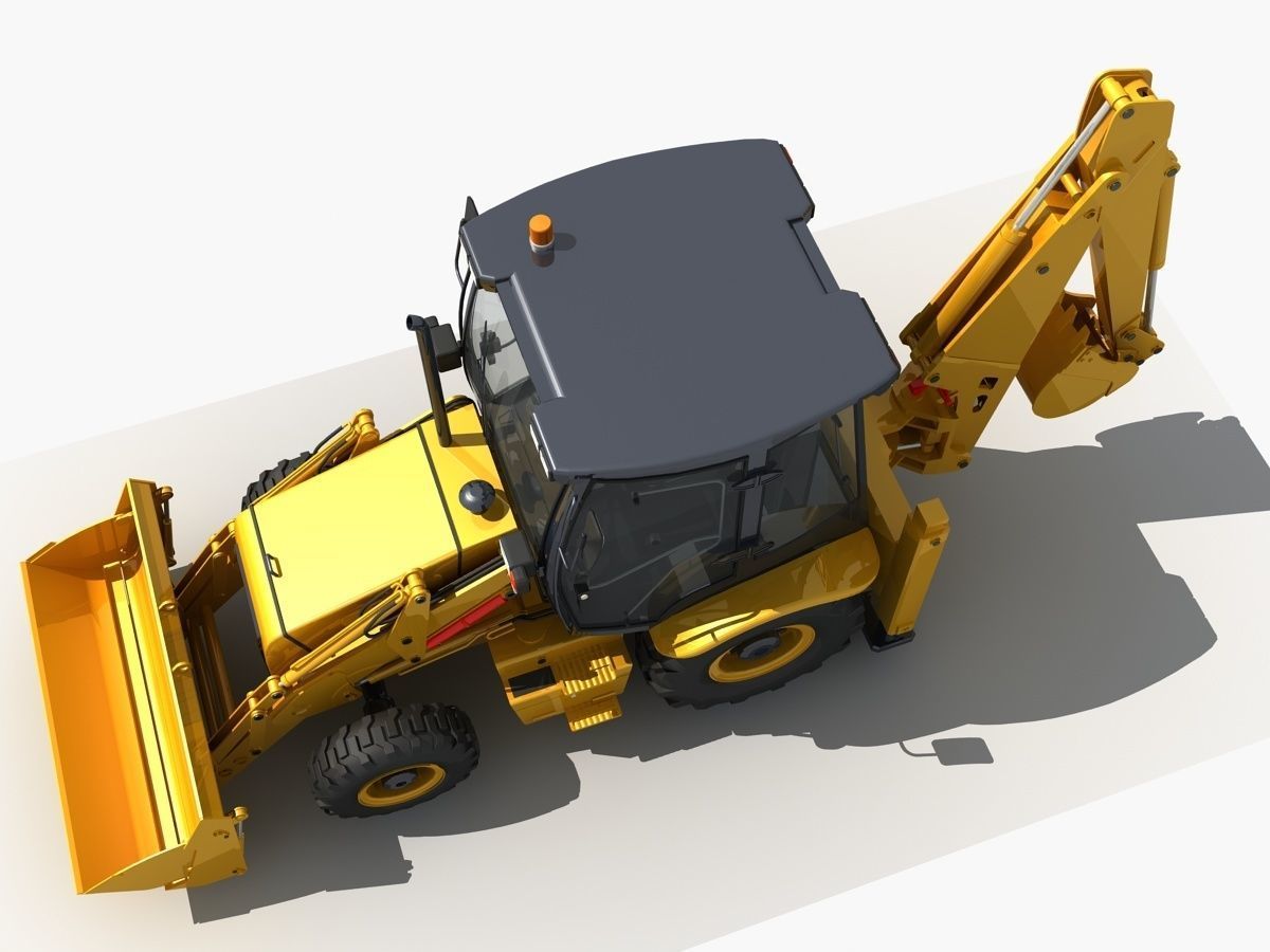 Collection Construction Vehicles 04 3D model_25